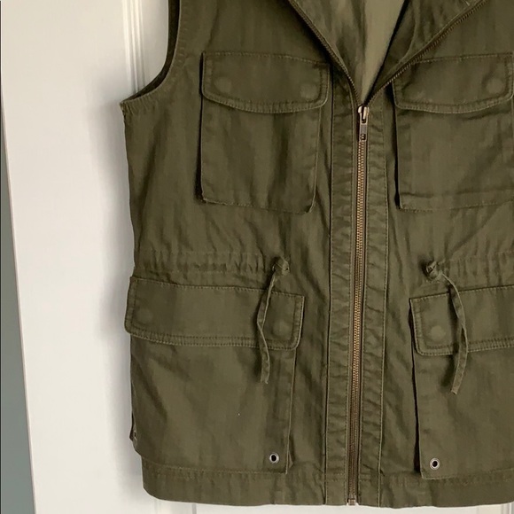 J. Crew khaki utility vest - Picture 3 of 4